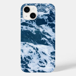 Moody Blue Ocean Waves Case-Mate iPhone 14 Hülle