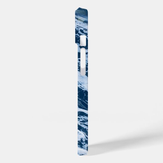 Moody Blue Ocean Waves Case-Mate iPhone Hülle (Rückseite / Links)