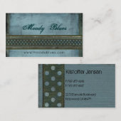 Moody Blues Business Cards Visitenkarte (Vorne/Hinten)