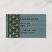 Moody Blues Business Cards Visitenkarte (Rückseite)