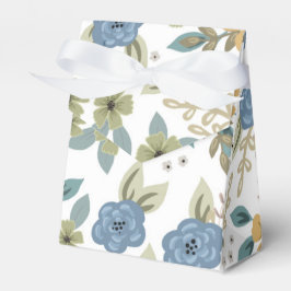 Moody Blues Floral Party Box mit Bow Geschenkschachtel