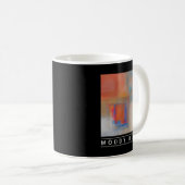 Moody Blues (W) Abstrakt Art.png Kaffeetasse (VorderseiteRechts)