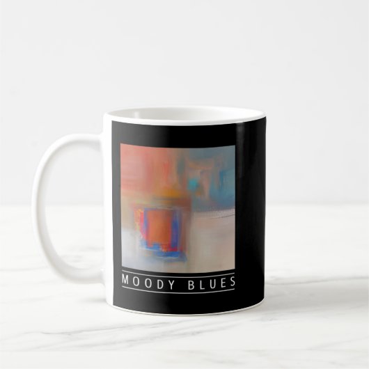 Moody Blues (W) Abstrakt Art.png Kaffeetasse (Links)