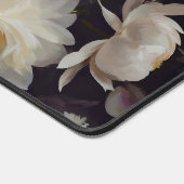 Moody Blume Dahlias und Rose Schreibtischunterlage (Ecke)