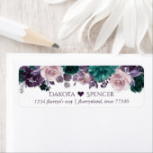 Moody Boho | Eggplant Lila Blumenherz (Insitu)