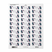 Moody Boho | Eggplant Lila Mauve Wedding Address (Vorne)