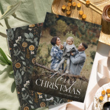 Moody Botanisches Vertikales Foto