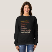 Moody Boxer Boho Vintag Sweatshirt (Vorne ganz)
