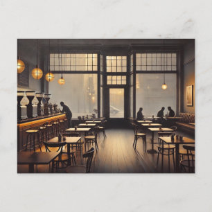 Moody Café in San Francisco Tasse Postcard Postkarte
