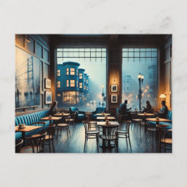 Moody Café in San Francisco Tasse Postcard Postkarte