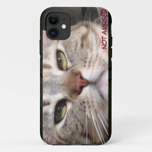 Moody Cat Case-Mate iPhone Hülle (Rückseite)