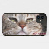 Moody Cat Case-Mate iPhone Hülle (Rückseite (Horizontal))