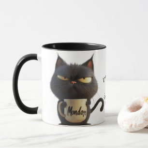 Moody Cat Coffee Tasse - Purfekt für Grumpy Sips