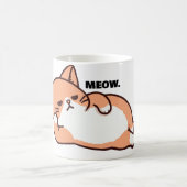 Moody Cat Meow Kaffeetasse (Mittel)