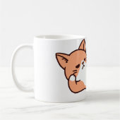 Moody Cat Meow Kaffeetasse (Links)