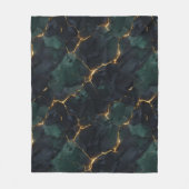 Moody Celestial — Dark Academia & Kintsugi Suite Fleecedecke (Vorderseite)