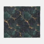 Moody Celestial — Dark Academia & Kintsugi Suite Fleecedecke (Vorderseite (Horizontal))