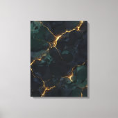 Moody Celestial — Dark Academia & Kintsugi Suite Leinwanddruck (Vorderseite)