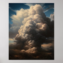 Moody Clouds Art Print Poster