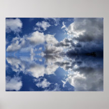 Moody Clouds Videoaufrufhintergrund