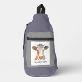 Moody Cow Crossbody Bag (Vorderseite)