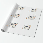 „Moody Cow“-Geschenkpapier Geschenkpapier (Ungerollt)