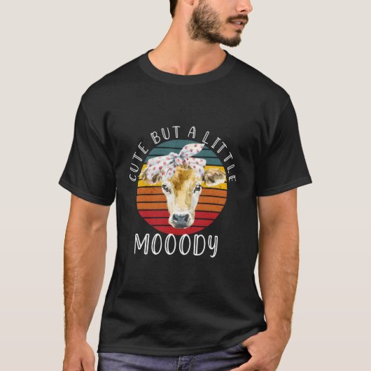Moody Cow liebt Shirts Farmkleidung Cowgirl For W (Vorderseite)