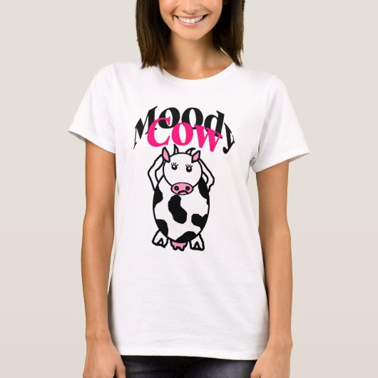 Moody Cow T-Shirt (Vorderseite)