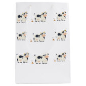 “Moody Cow” Wrapping Paper  Mittlere Geschenktüte (Vorderseite)