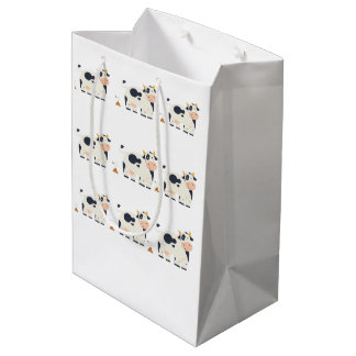 “Moody Cow” Wrapping Paper  Mittlere Geschenktüte
