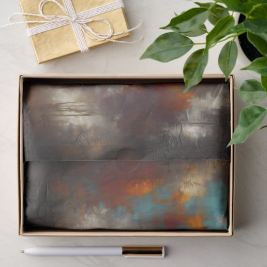 Moody Cowboy Decoupage Seidenpapier (Geschenk)