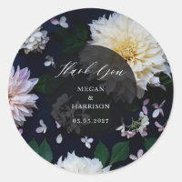 Moody Dahlia Floral