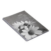 Moody Daisy Personalisiert Garden Journal Note Boo Notizblock (Rechte Seite)