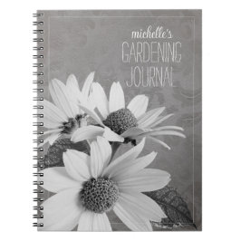 Moody Daisy Personalisiert Garden Journal Note Boo Notizblock