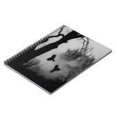 Moody Dark Forest Notizblock (Linke Seite)