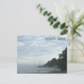 Moody Day in der Stadt Postkarte (Stehend Vorderseite)