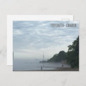 Moody Day in der Stadt Postkarte (Vorne/Hinten)