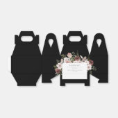 Moody Dusty Rose Floral Brautparty Geschenkschachtel (Ungefaltet)