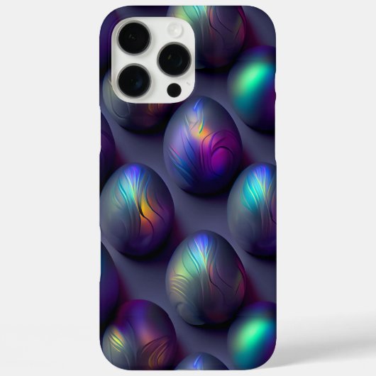 Moody Easter Eggs Case-Mate iPhone Hülle (Rückseite)