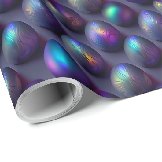 Moody Easter Eggs Geschenkpapier (Rolleneckpunkt)