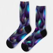 Moody Easter Eggs Socken (Linkes Detail)