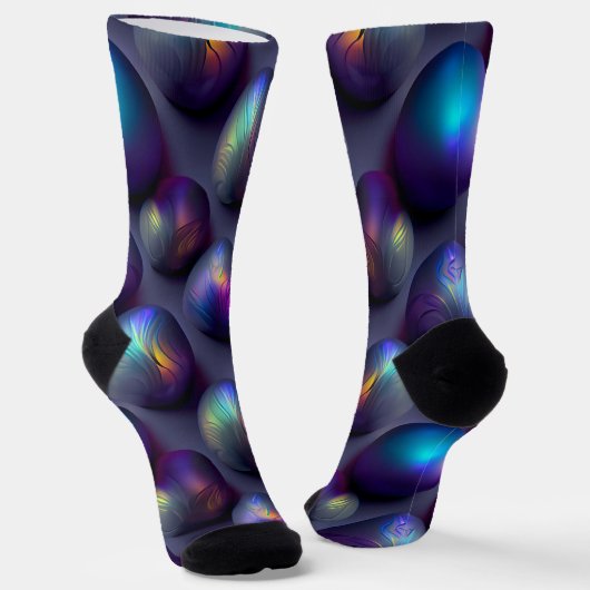 Moody Easter Eggs Socken (Gewinkelt)