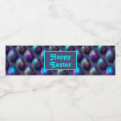 Moody Easter Eggs Wasserflaschenetikett (Einzelnes Label)