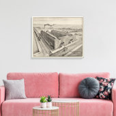 Moody Estabrook & Andersons Schuhhersteller Leinwanddruck (Insitu (Wohnzimmer))