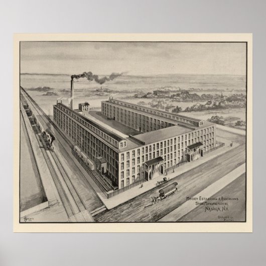 Moody Estabrook & Andersons Schuhhersteller Poster (Vorne)