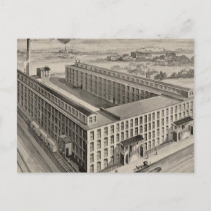 Moody Estabrook & Andersons Schuhhersteller Postkarte