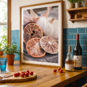 Moody fall Kürbis Leben warme Bauernhof Kunst Poster