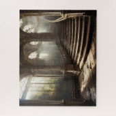 Moody Fantasy Abandoned Chateon Große Treppe Puzzle (Vertikal)