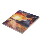 Moody Farm Sunset Fliese (Seite)