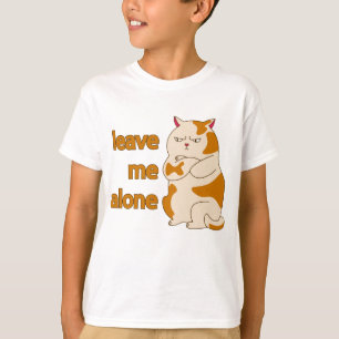 Moody fat cat verließ mich allein T - Shirt